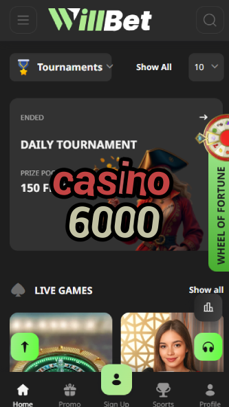 Casino 6000 - High Roller VIP Experience-www302.ydblkf.net