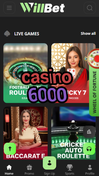Casino 6000 - High Roller VIP Experience-www302.ydblkf.net